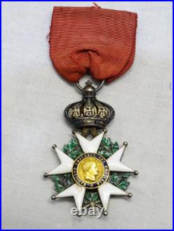-ancienne Medaille Legion D'honneur Napoleon III Second Empire