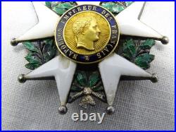 -ancienne Medaille Legion D'honneur Napoleon III Second Empire
